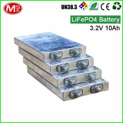 Cina MS31136260 Prismatic Battery Cell / 3.2V 10Ah Baterai Lipo Lithium Ion Polymer pemasok