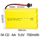500 Times Lithium RC Batteries 9.6V For LED Light Electric Scooter 700mAh Motorcycle