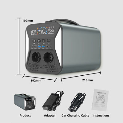 EU Motorcycle Caravan 24V Portable Lithium Power Station ABS Plastic Material