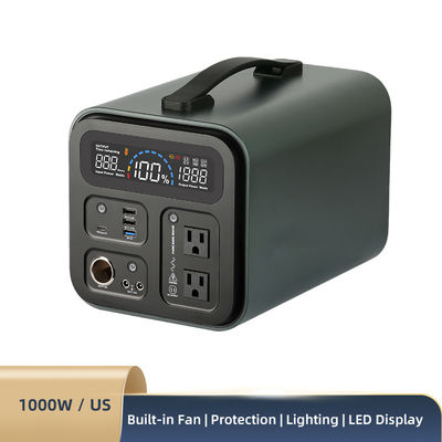 Li Ion 280800mAh Elektronika Portable Lithium Power Station Mobil yang kompatibel