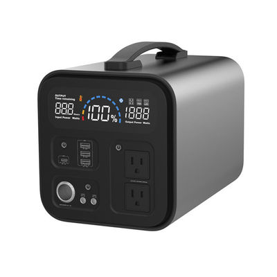 1000W US 24V Sistem Listrik Angin Ponsel Lithium Power Station Tahan Dampak