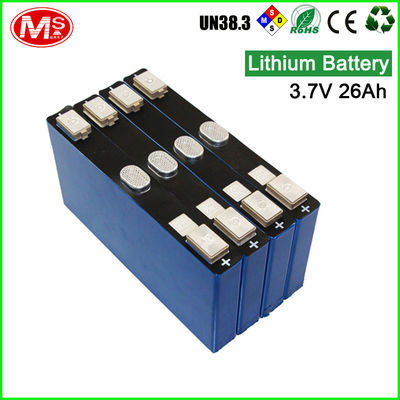 Cina LiFePO4 Lithium Iron Phosphate Prismatic Cells Rechargeable 3.7 Volt 26Ah pabrik
