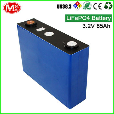 Cina Lifepo4 Prismatic Battery 85Ah Kapasitas Besar Baterai Lithium Ion Untuk Sistem Energi Rumah pabrik