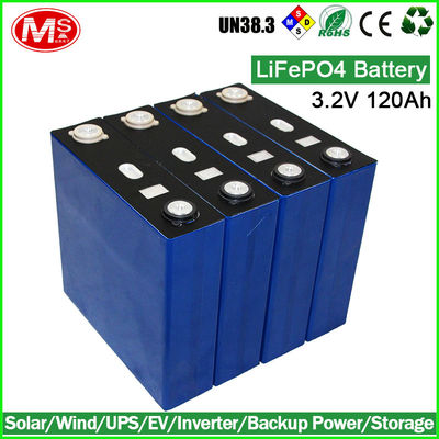 Cina Forklift LiFePO4 battery cell 3.2V 120Ah with deep cycle life pabrik