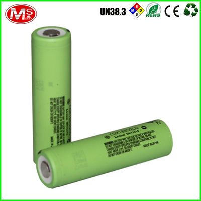 Cina Jepang Merek CGR18650CG Sel Baterai Lithium Tingkat Tinggi 3.7 Volt Cylinder pabrik