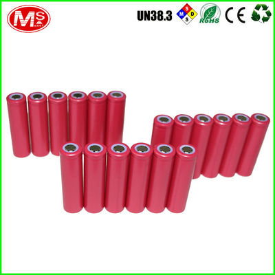 Cina Sanyo 08600 Silinder Baterai Lithium Ion, Kapasitas Tertinggi 18650 Baterai Li Ion pabrik